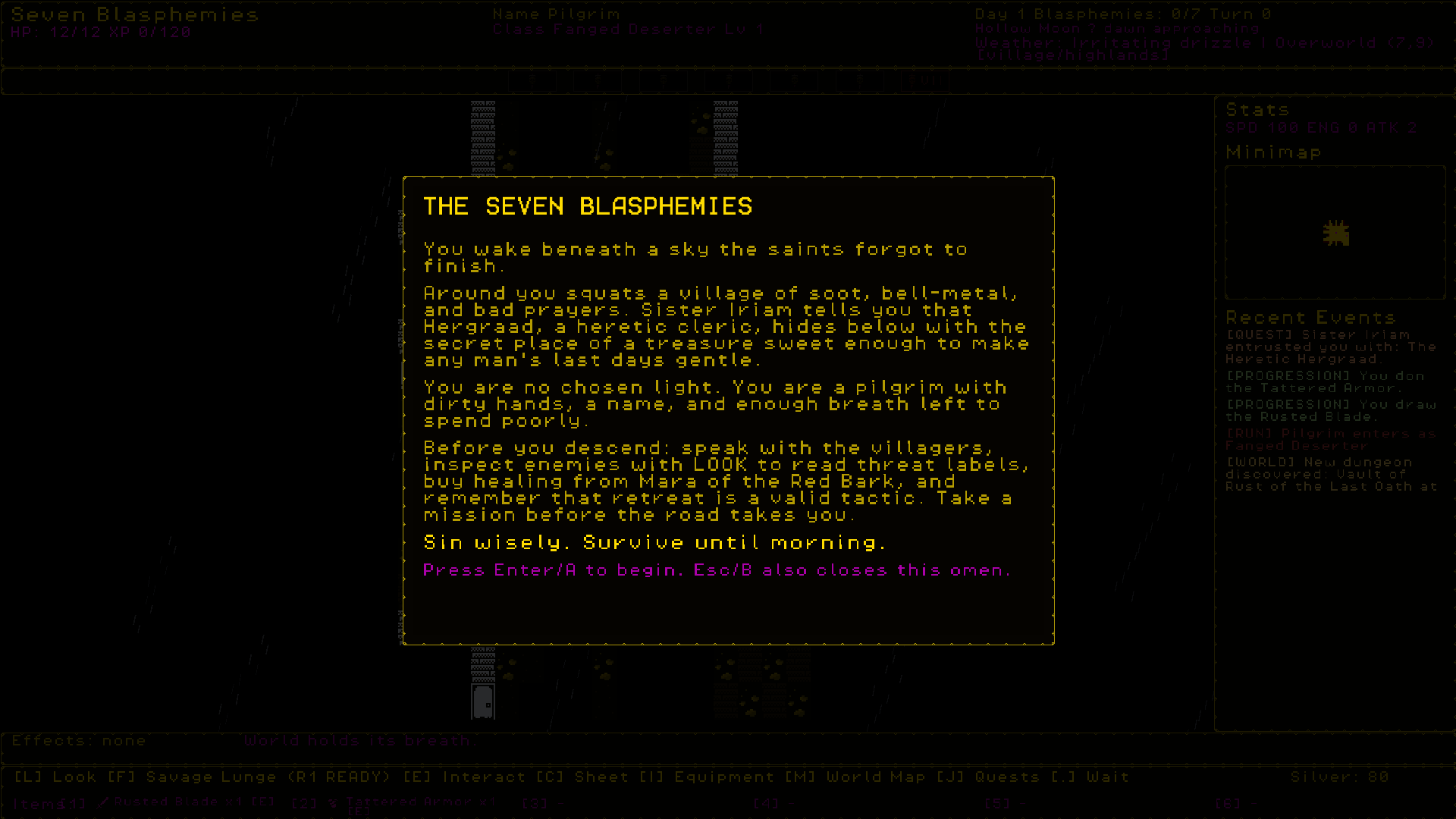Seven Blasphemies screenshot
